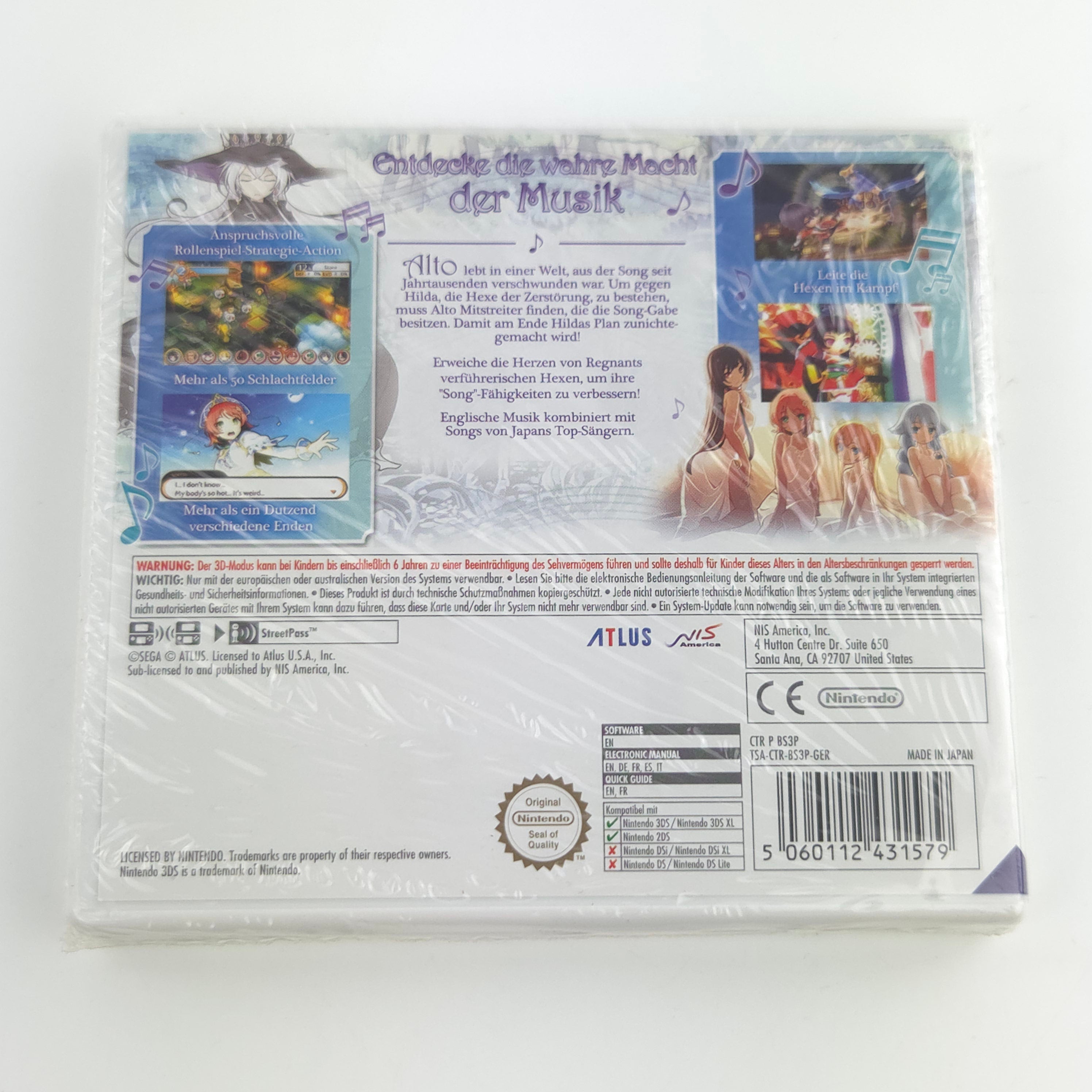 Nintendo 3DS Spiel : Stella Glow - NEU NEW RESEALED / Atlus