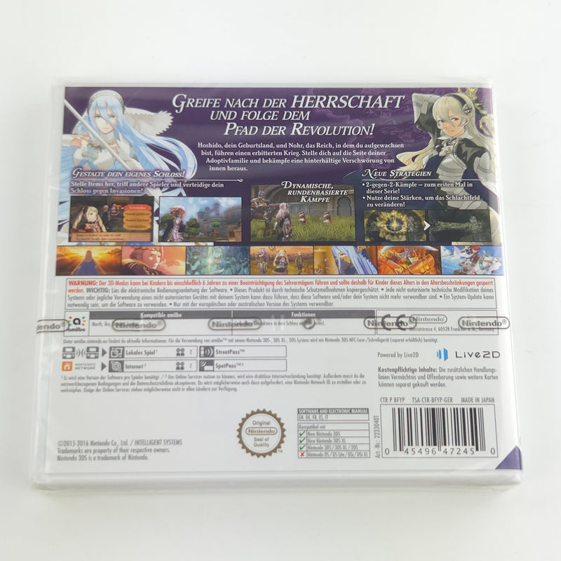 Nintendo 3DS Spiel : Fire Emblem Fates Herrschaft - NEU NEW SEALED OVP