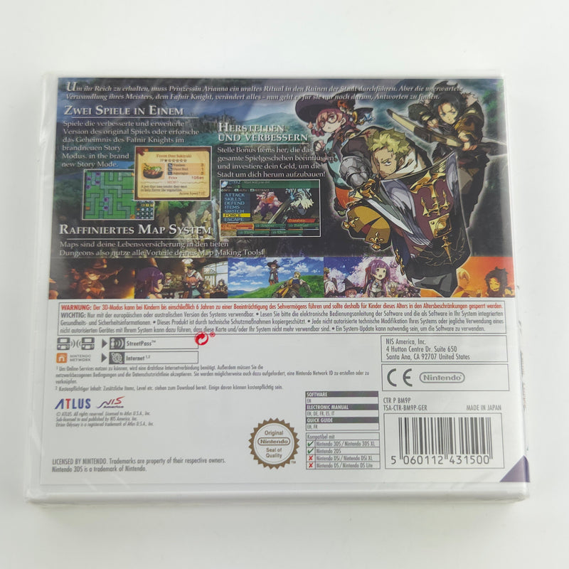 Nintendo 3DS Spiel : Etrian Idyssey 2 Untold the Fafnir Knight - NEU NEW SEALED