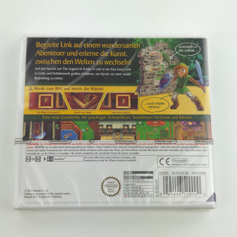 Nintendo 3DS Spiel : The Legend of Zelda A Link Between Worlds - NEU OVP SEALED