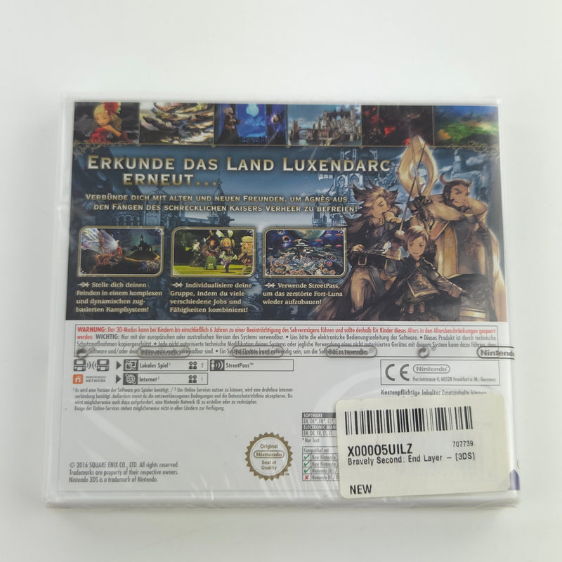 Nintendo 3DS Spiel : Bravely Second End Layer - NEU NEW OVP SEALED / Square Enix