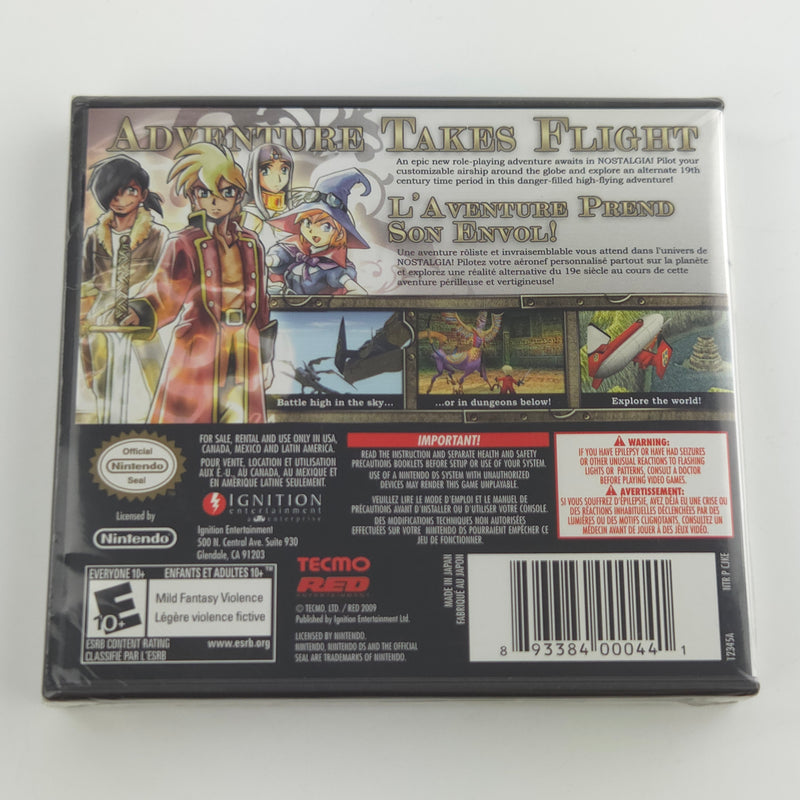 Nintendo DS Spiel : Nostalgia - NEU NEW SEALED OVP / NTSC-U/C USA