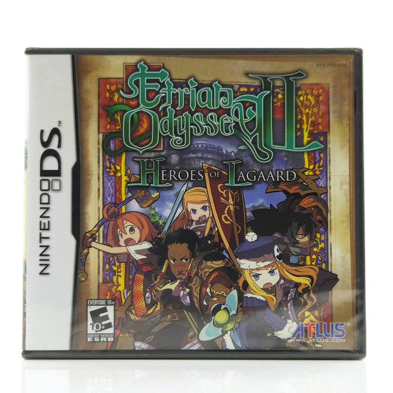 Nintendo DS Spiel : Etrian Odyssey II Heroes of Lagaard - NEU NEW SEALED USA