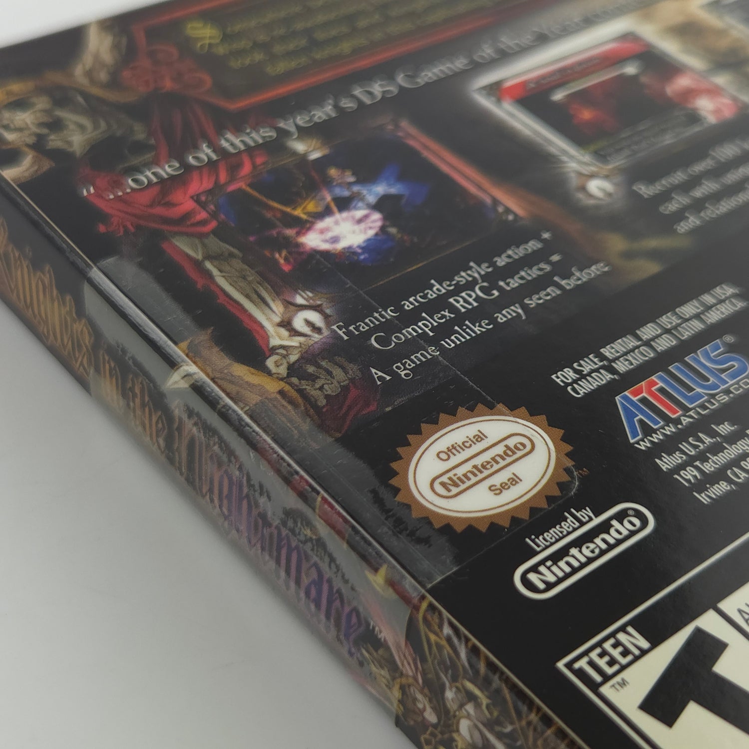 Nintendo DS Spiel : Knights in the Nightmare - NEU NEW SEALED USA OVP