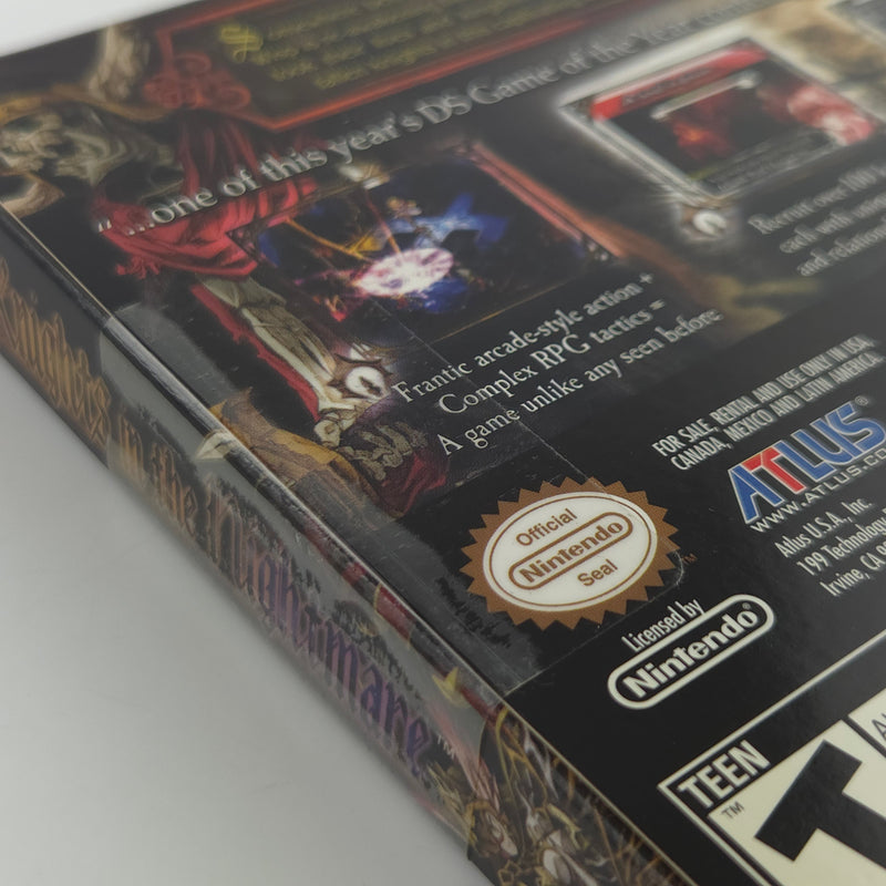 Nintendo DS Spiel : Knights in the Nightmare - NEU NEW SEALED USA OVP