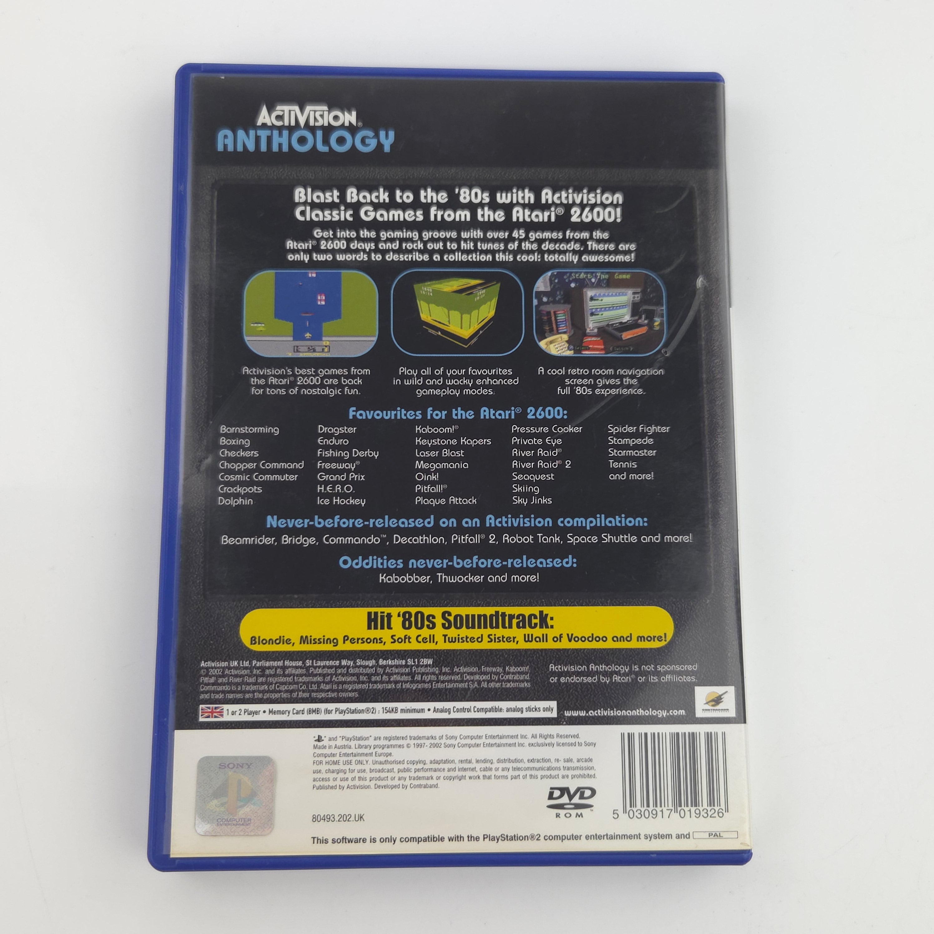 Playstation 2 Spiel : Activision Anthology - CD Anleitung OVP / PS2 Game PAL
