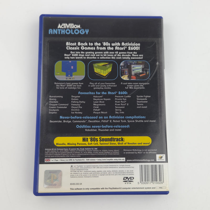 Playstation 2 Spiel : Activision Anthology - CD Anleitung OVP / PS2 Game PAL