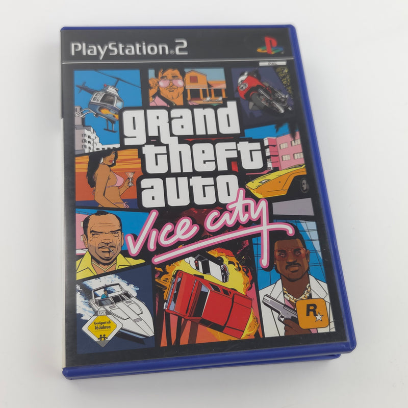 Playstation 2 Spiel : Grand Theft Auto Vice City GTA - CD Anleitung OVP / PS2