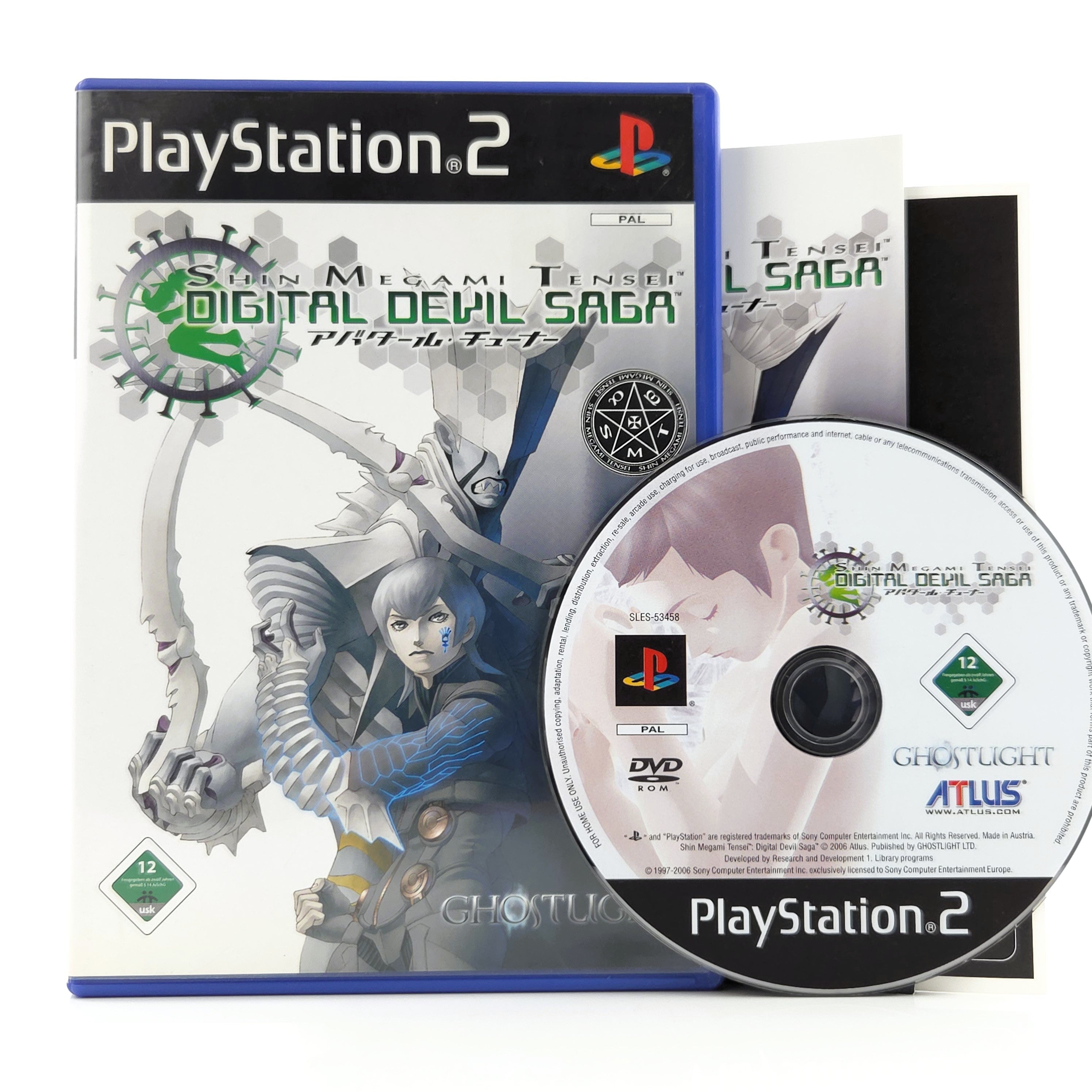 Playstation 2 Spiel : Shin Megami Tensei Digital Devil Saga - Sony PS2 OVP PAL