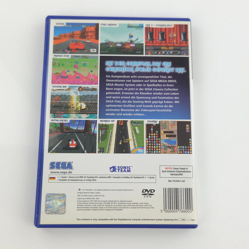 Playstation 2 Spiel : Sega Classics Collection - Sony PS2 OVP PAL
