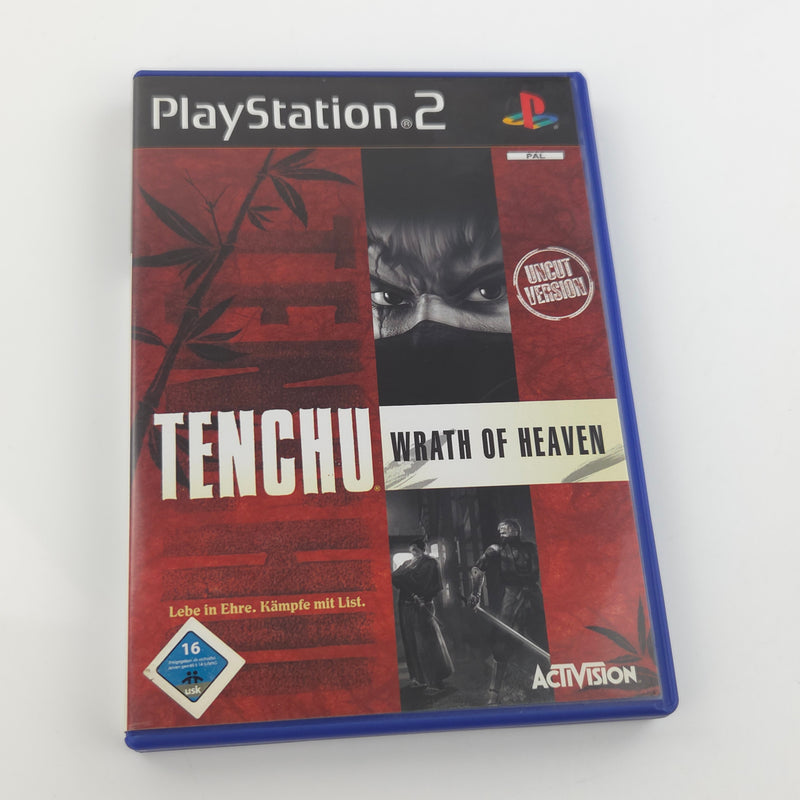 Playstation 2 Spiel : Tenchu Wrath of Heaven - Sony PS2 CD Disk Anleitung OVP