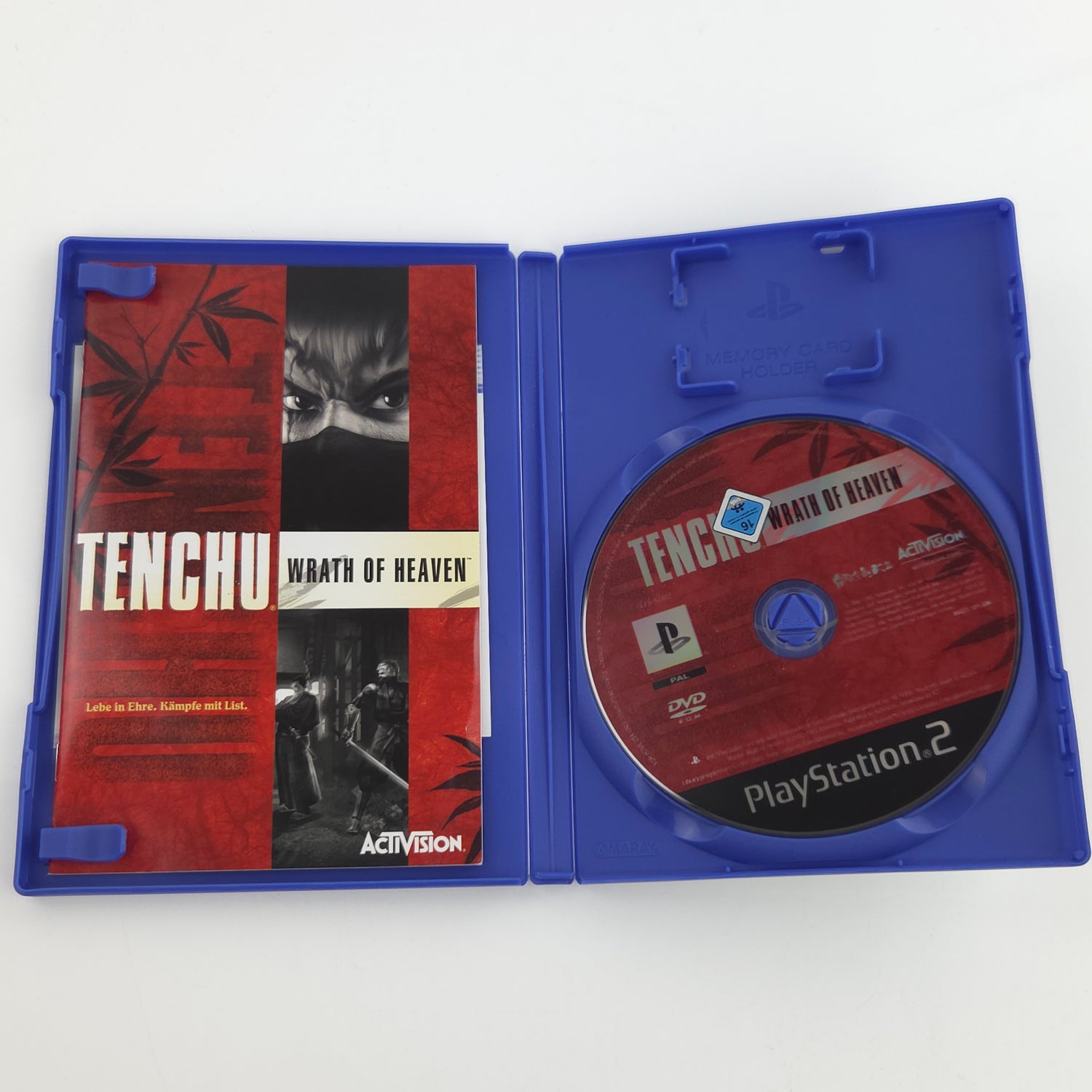 Playstation 2 Spiel : Tenchu Wrath of Heaven - Sony PS2 CD Disk Anleitung OVP
