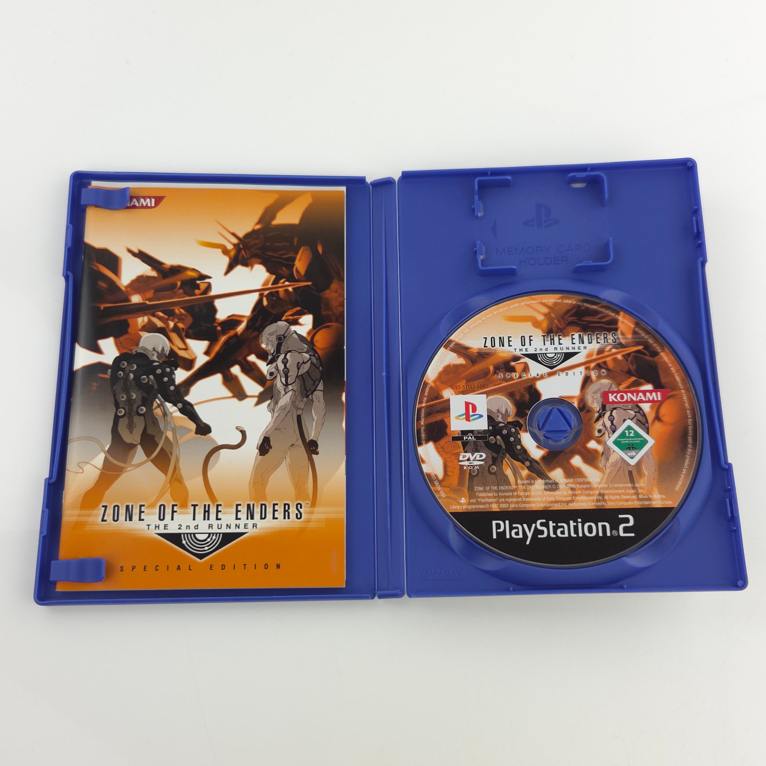 Playstation 2 Spiel : Zone of the Enders The 2nd Runner - Sony PS2 OVP PAL