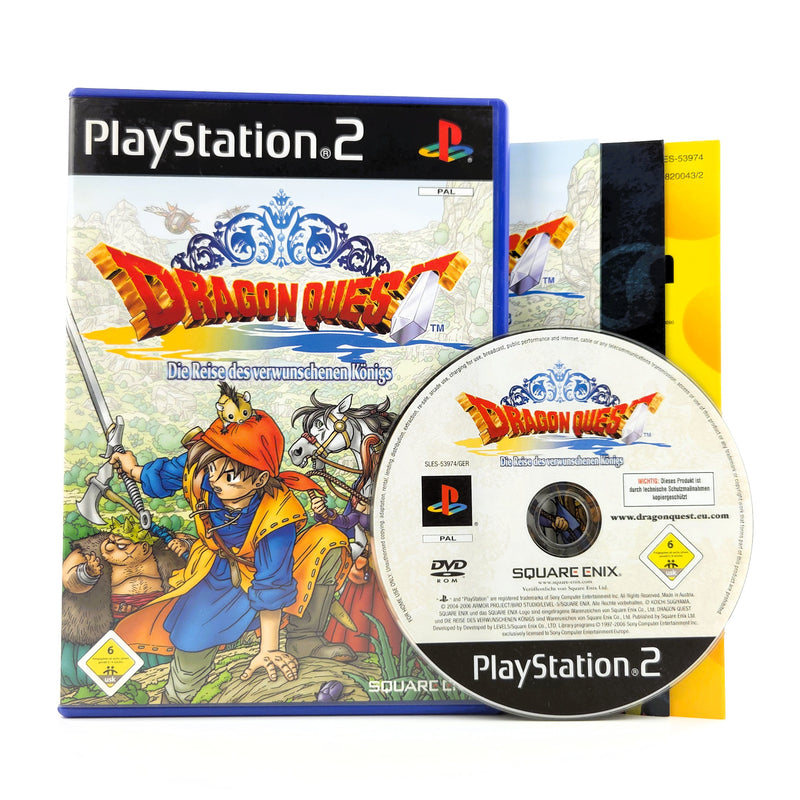 Playstation 2 Spiel : Dragon Quest Die Reise des verwunschenen Königs - PS2 OVP