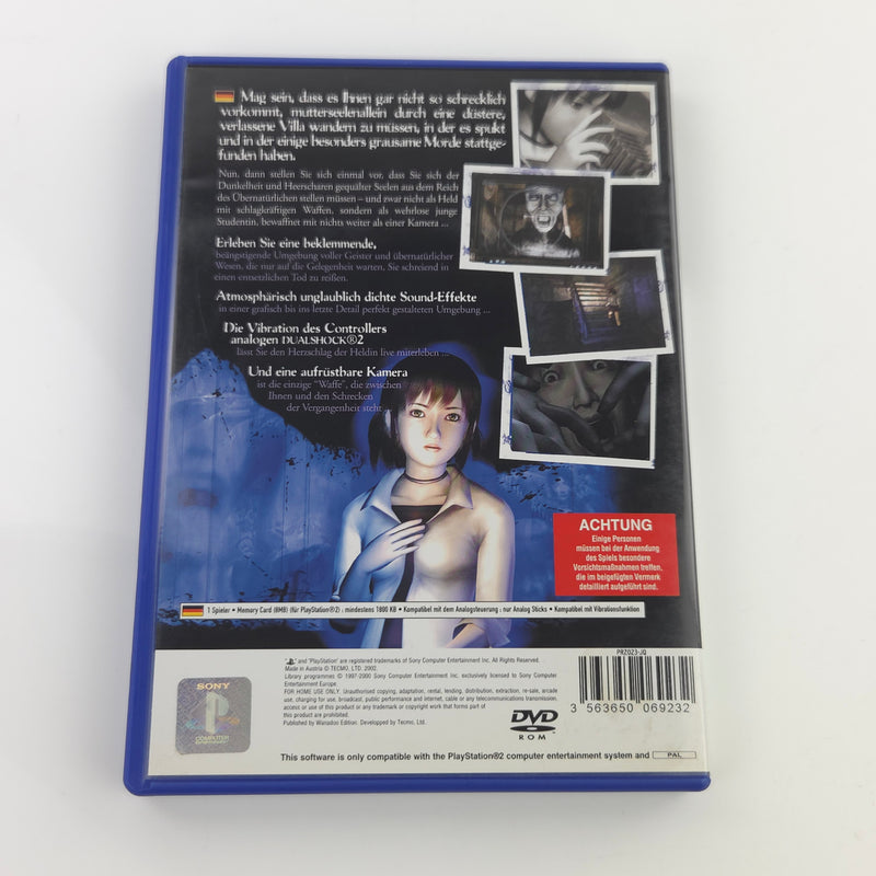 Playstation 2 Spiel : Project Zero - Sony PS2 Disc CD Anleitung OVP