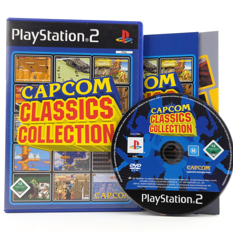 Playstation 2 Spiel : Capcom Classics Collection - Sony PS2 Disc CD OVP