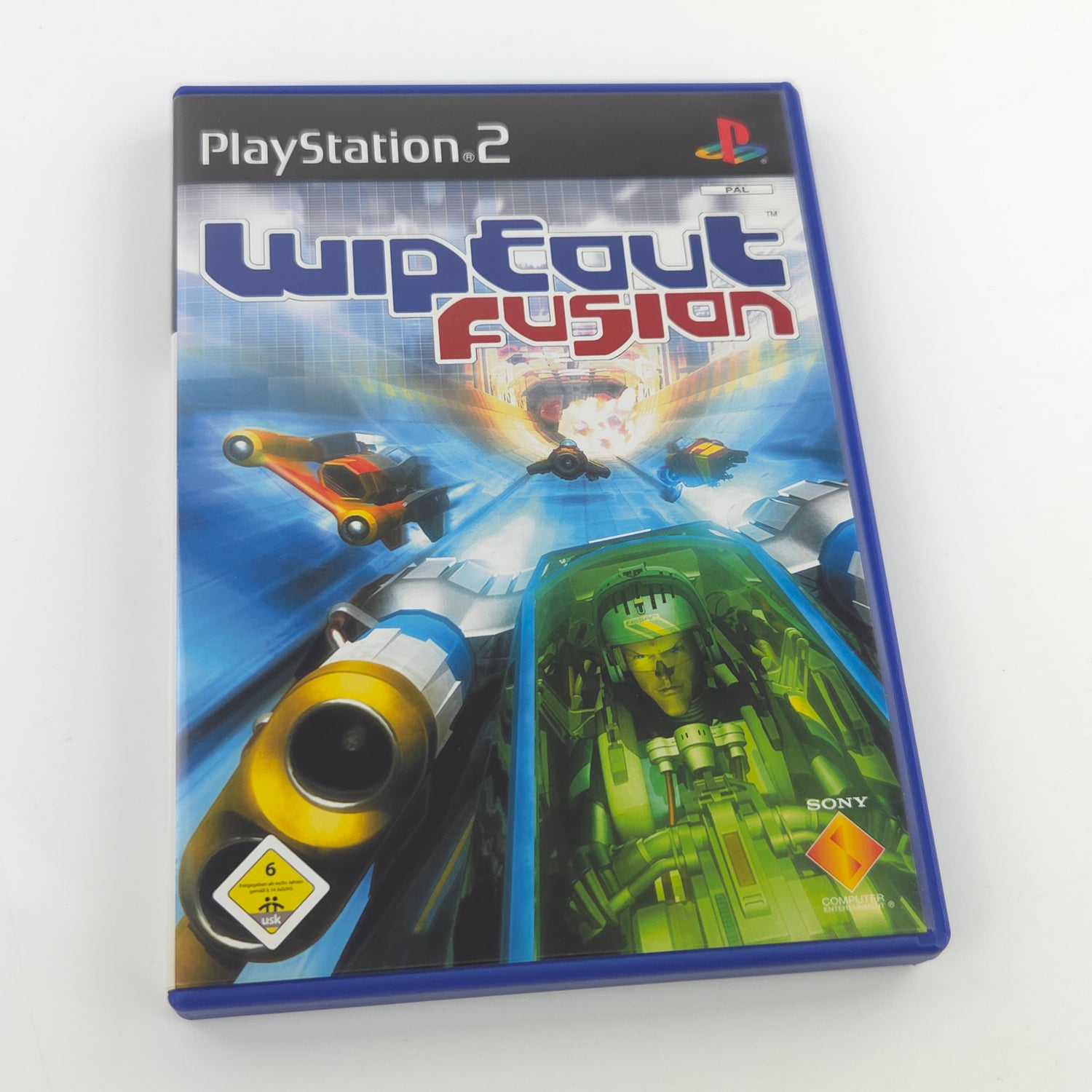 Playstation 2 Spiel : Wipeout Fusion - Sony PS2 Disc CD Anleitung OVP