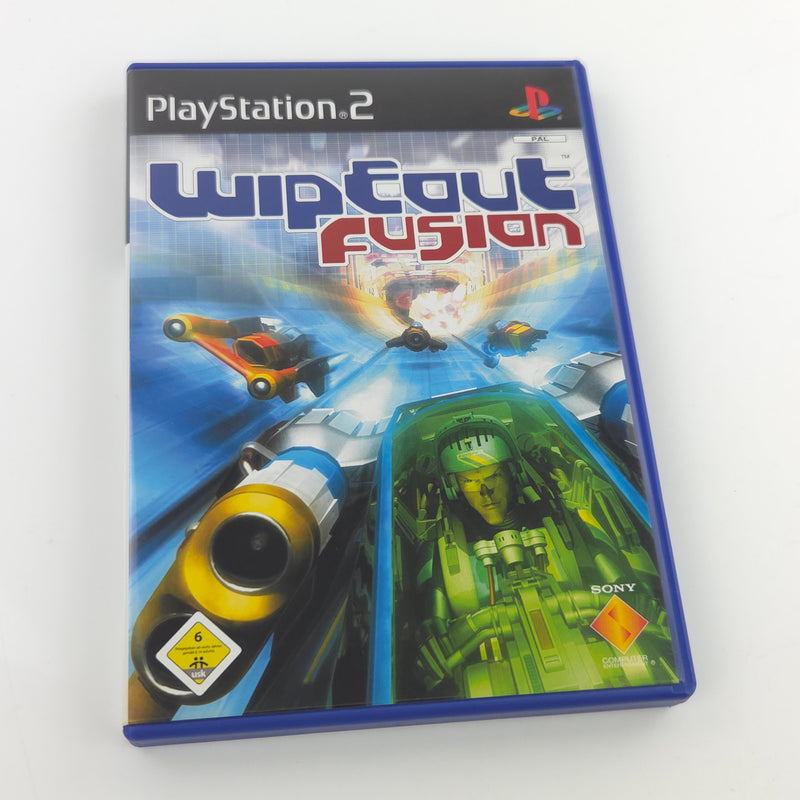 Playstation 2 Spiel : Wipeout Fusion - Sony PS2 Disc CD Anleitung OVP