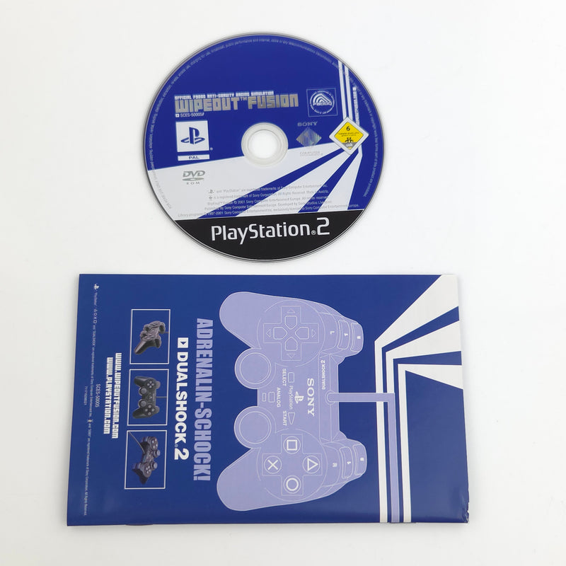 Playstation 2 Spiel : Wipeout Fusion - Sony PS2 Disc CD Anleitung OVP