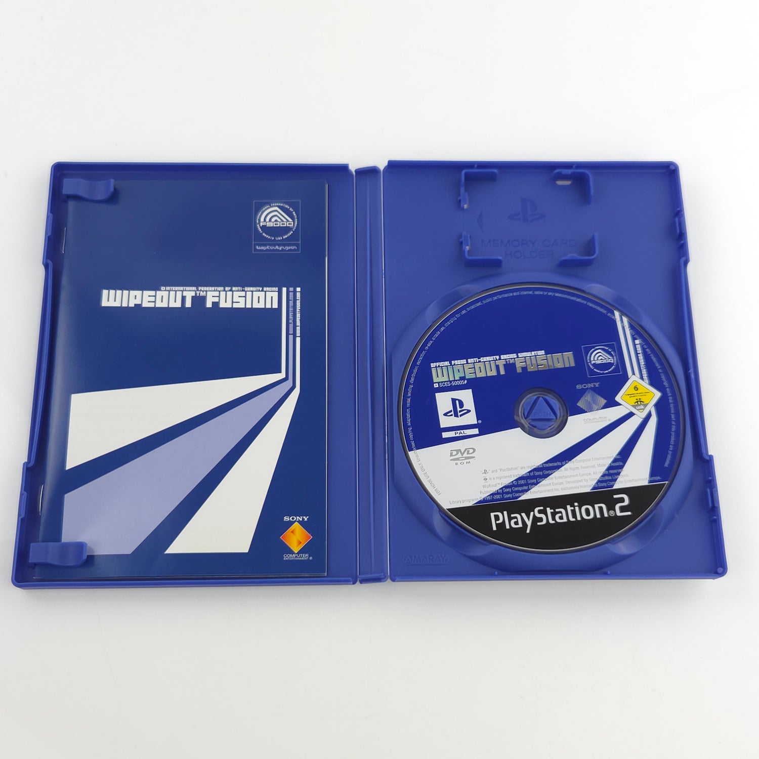 Playstation 2 Spiel : Wipeout Fusion - Sony PS2 Disc CD Anleitung OVP
