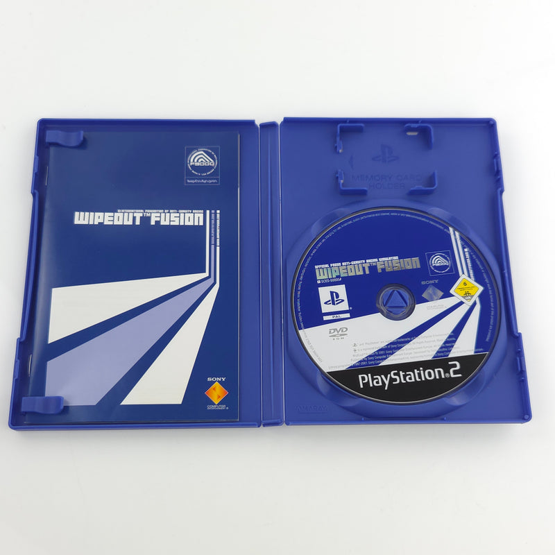 Playstation 2 Spiel : Wipeout Fusion - Sony PS2 Disc CD Anleitung OVP