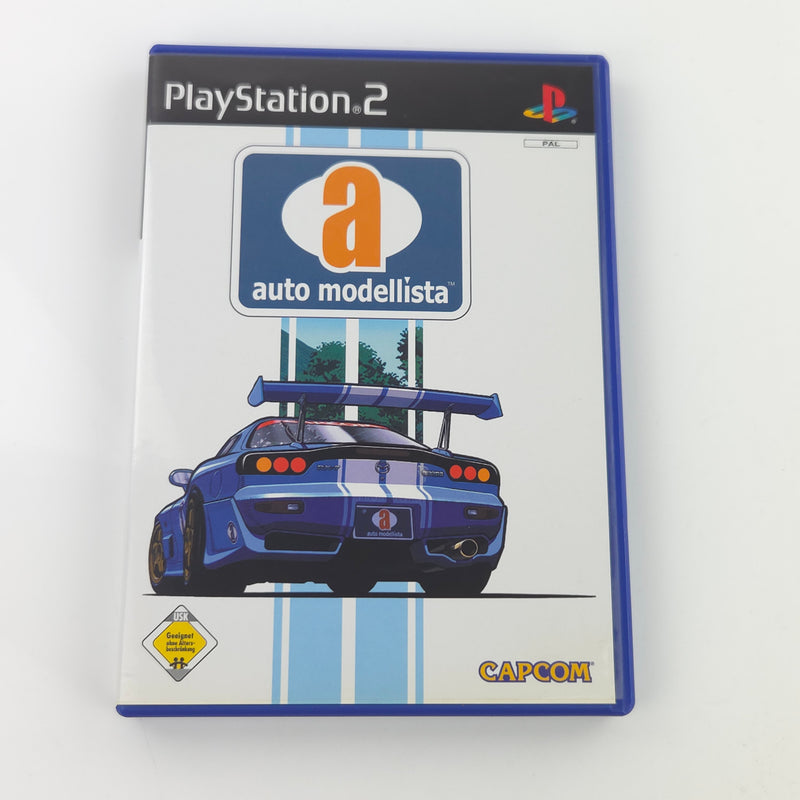 Playstation 2 Spiel : Auto Modellista - Sony PS2 Disc CD Anleitung OVP