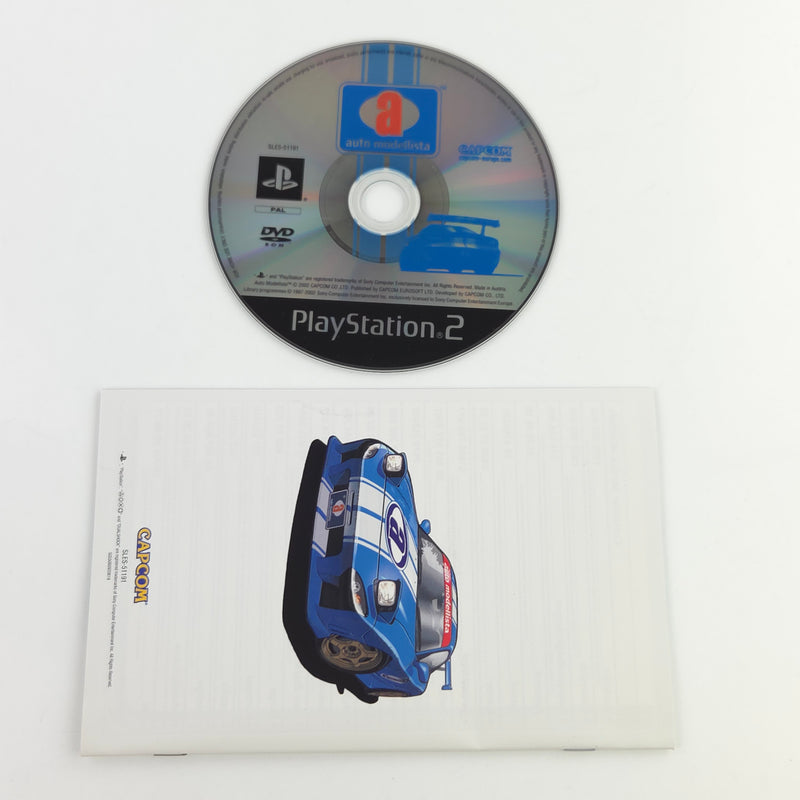 Playstation 2 Spiel : Auto Modellista - Sony PS2 Disc CD Anleitung OVP