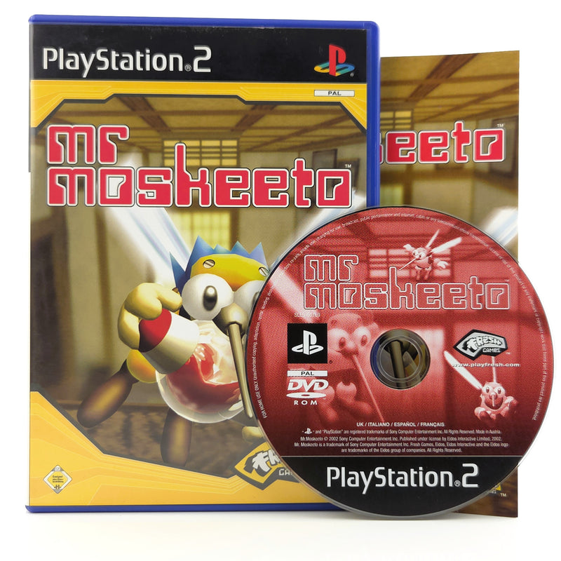 Playstation 2 Spiel : Mr Moskeeto - Sony PS2 Disc CD Anleitung OVP