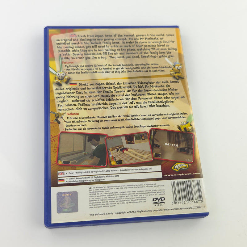 Playstation 2 Spiel : Mr Moskeeto - Sony PS2 Disc CD Anleitung OVP