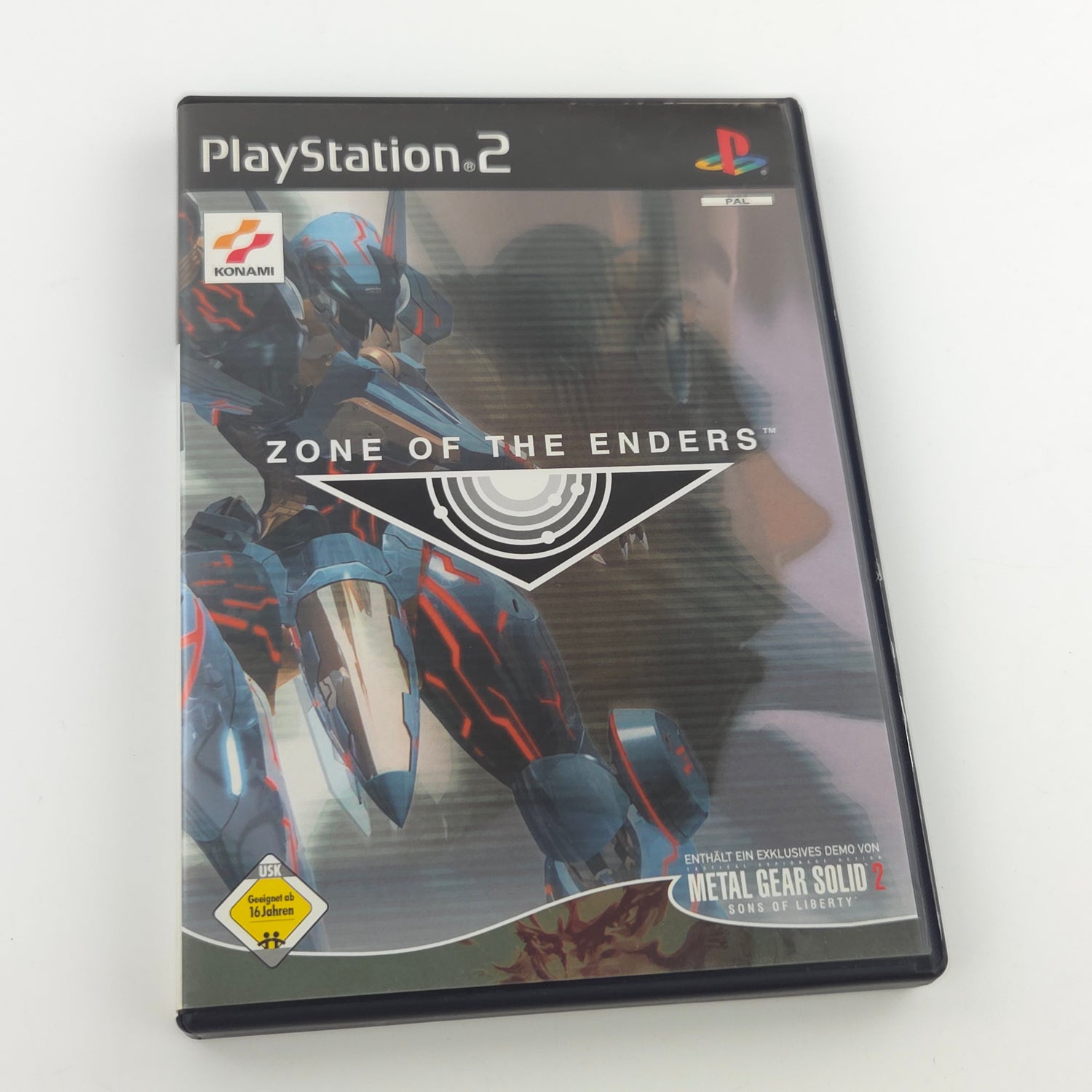 Playstation 2 Spiel : Zone of the Enders + Demo - Sony PS2 Disc CD Anleitung OVP