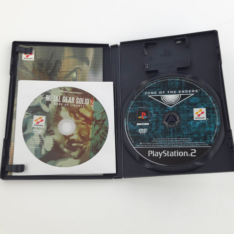 Playstation 2 Spiel : Zone of the Enders + Demo - Sony PS2 Disc CD Anleitung OVP