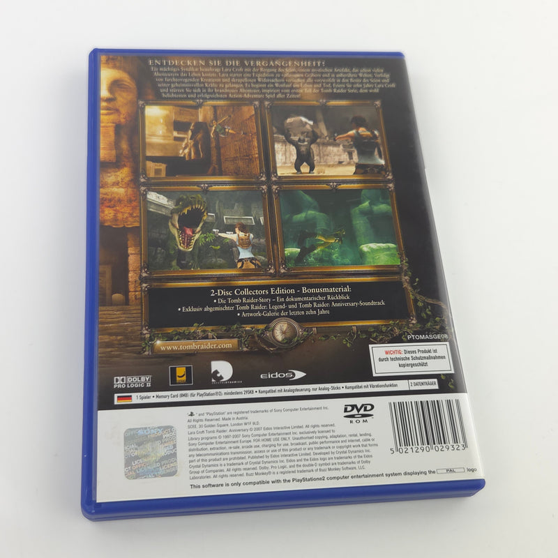 Playstation 2 Spiel : Lara Croft Tomb Raider Anniversary Collectors Ed - PS2 OVP