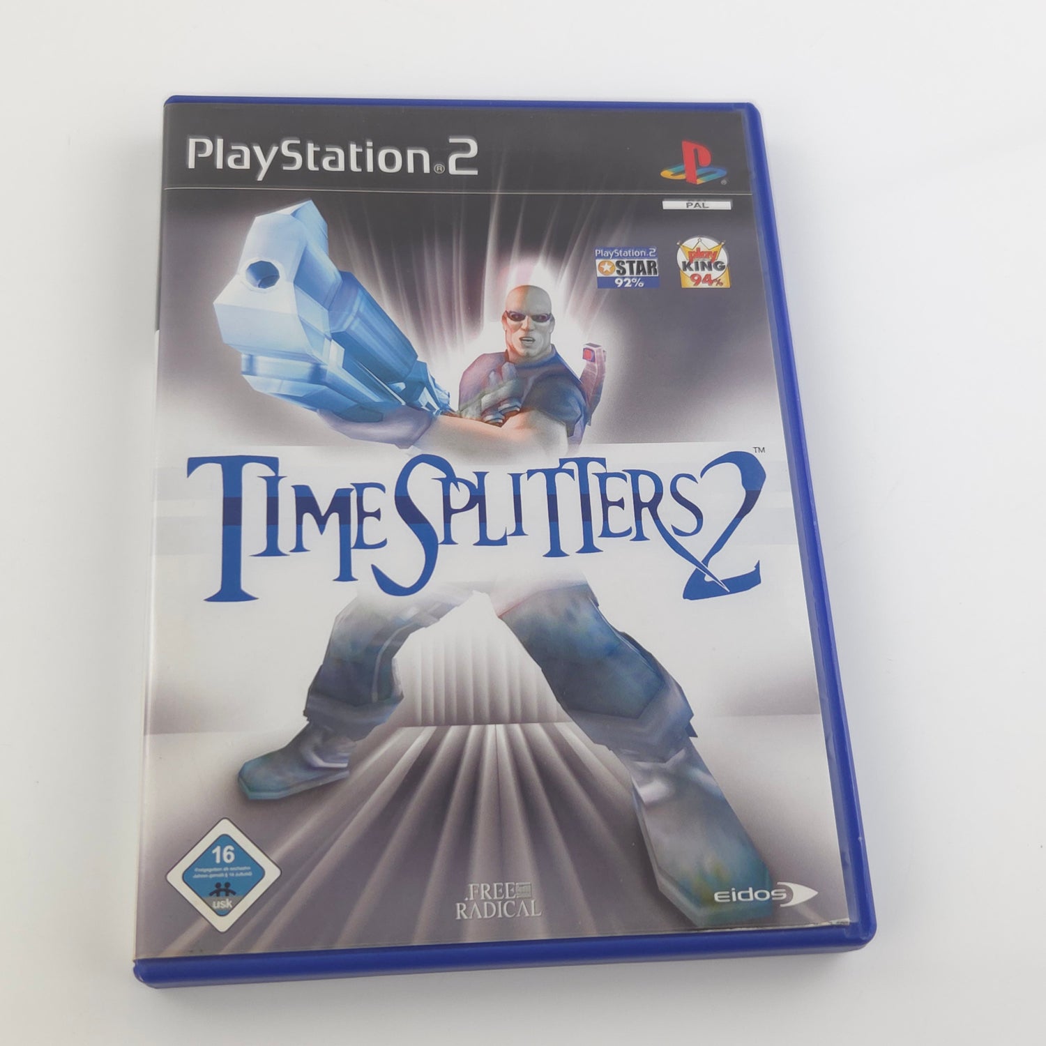 Playstation 2 Spiel : Time Splitters 2 - PS2 CD Disk Anleitung OVP