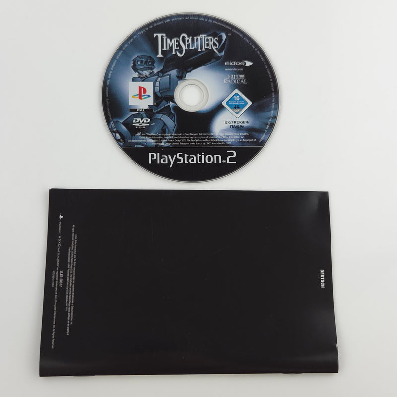 Playstation 2 Spiel : Time Splitters 2 - PS2 CD Disk Anleitung OVP