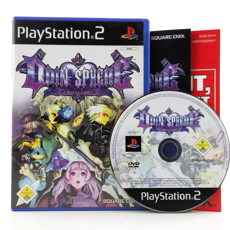Playstation 2 Spiel : Odin Sphere - Sony PS2 CD Disk Anleitung OVP