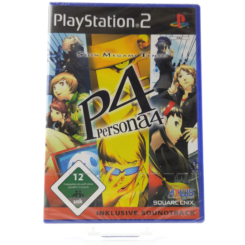 Playstation 2 Spiel : Shin Megami Tensei P4 Persona 4 - Sony PS2 OVP NEU SEALED