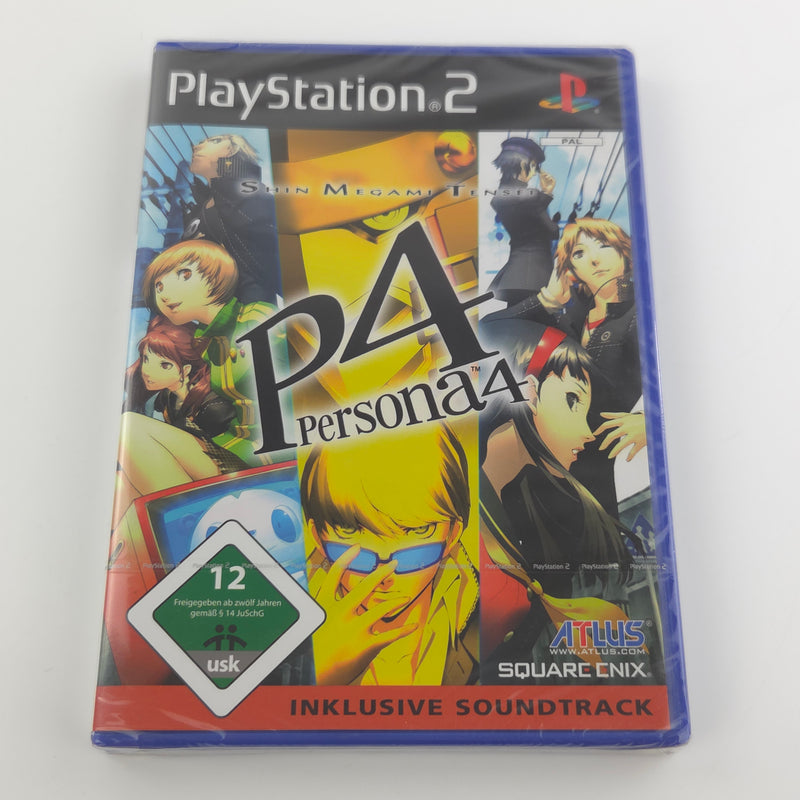 Playstation 2 Spiel : Shin Megami Tensei P4 Persona 4 - Sony PS2 OVP NEU SEALED