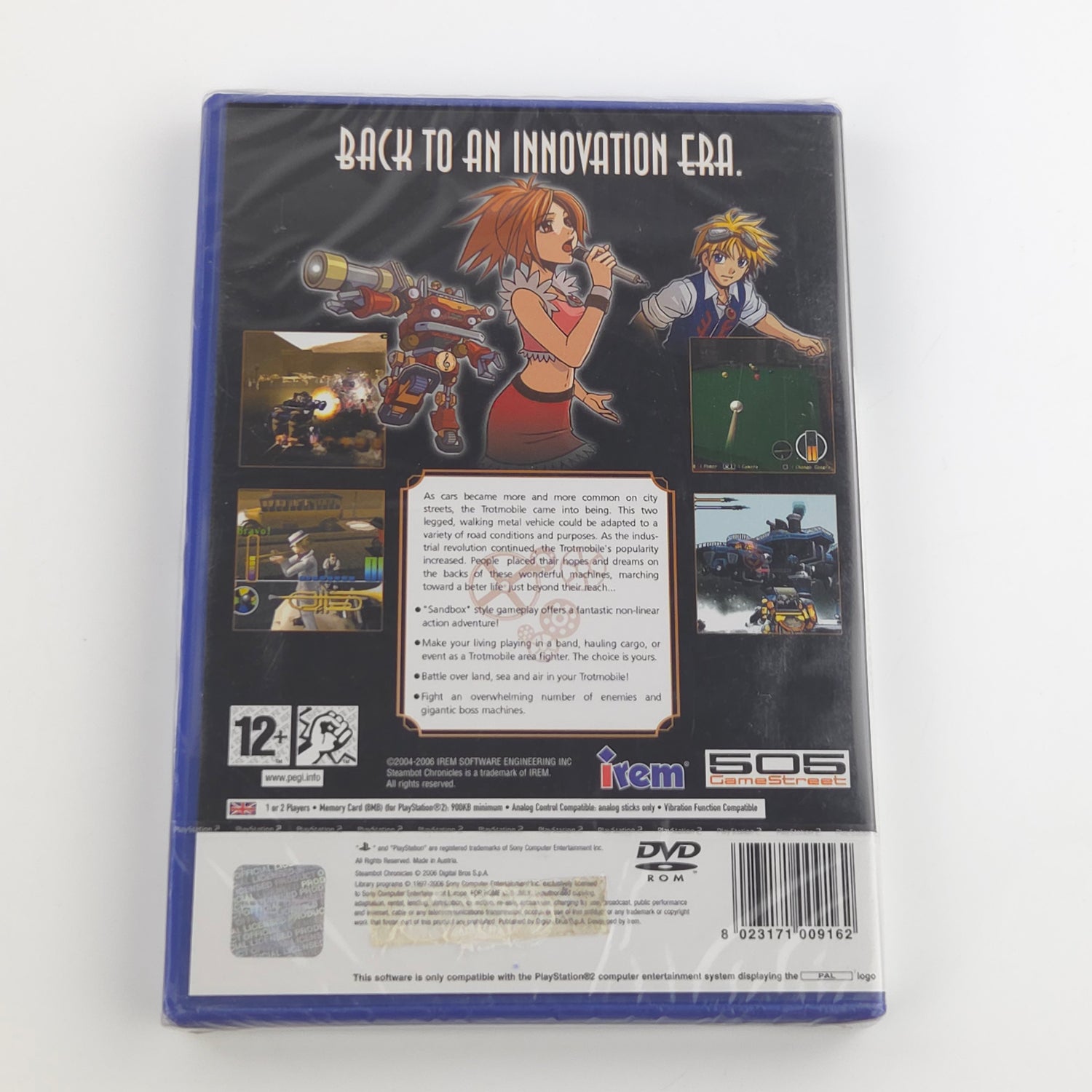 Playstation 2 Spiel : Steambot Chronicles - Sony PS2 OVP NEU NEW SEALED PAL