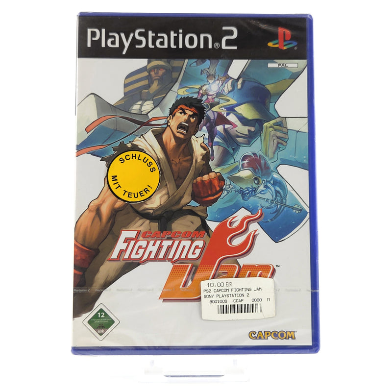 Playstation 2 Spiel : Capcom Fighting Jam - Sony PS2 NEU SEALED OVP PAL