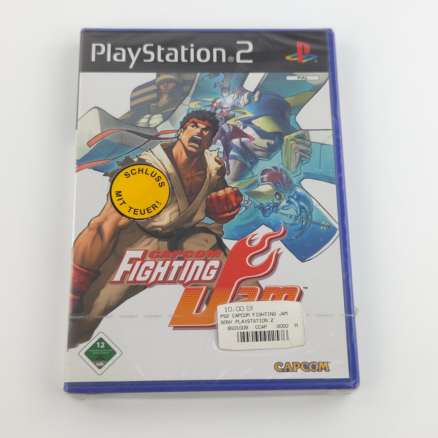 Playstation 2 Spiel : Capcom Fighting Jam - Sony PS2 NEU SEALED OVP PAL