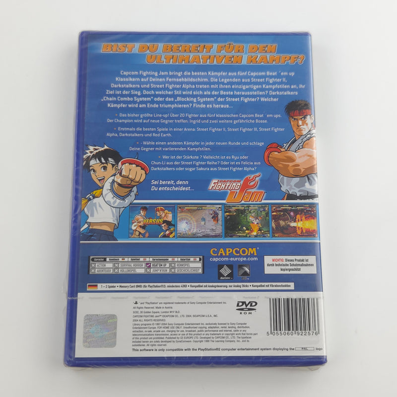 Playstation 2 Spiel : Capcom Fighting Jam - Sony PS2 NEU SEALED OVP PAL