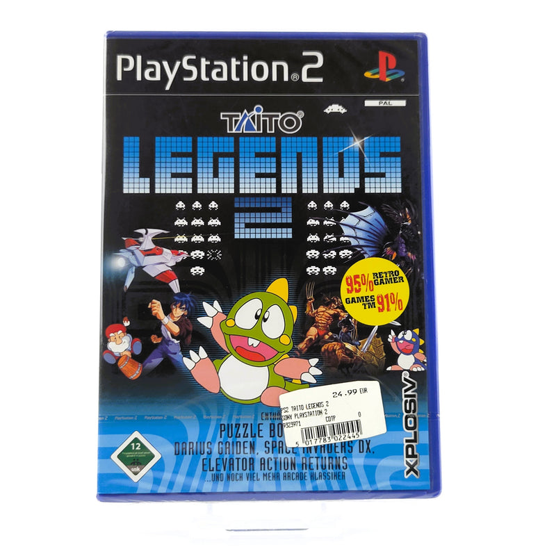 Playstation 2 Spiel : Taito Legends 2 - Sony PS2 NEU NEW SEALED OVP PAL