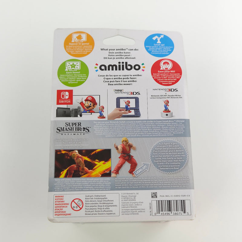Nintendo Amiibo : No. 69 KEN - Super Smash Bros. Collection NEU NEW Blister OVP
