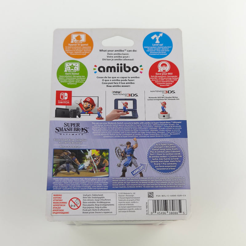 Nintendo Amiibo : No. 82 RICHTER - Super Smash Bros. Collection NEU OVP