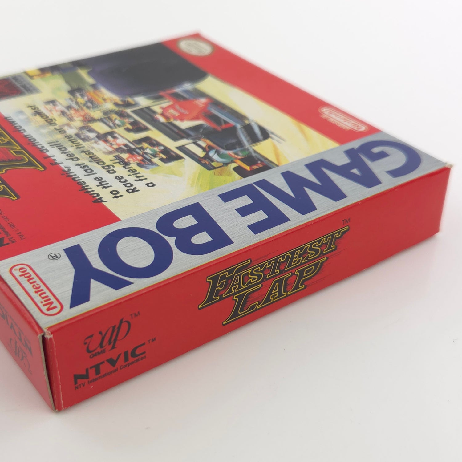 Nintendo Game Boy Spiel : Fastest Lap - Gameboy NTSC-U/C OVP Modul Manual