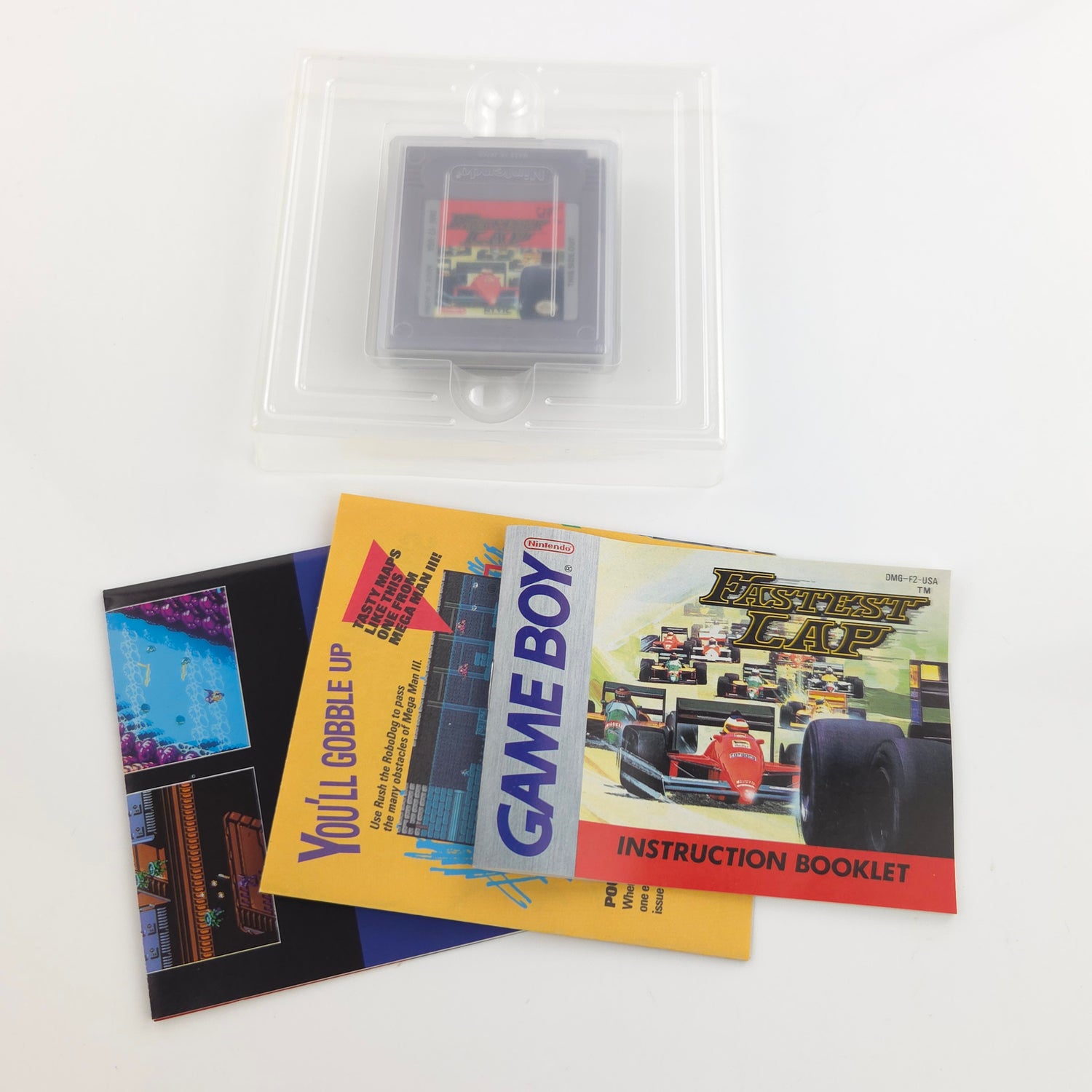 Nintendo Game Boy Spiel : Fastest Lap - Gameboy NTSC-U/C OVP Modul Manual