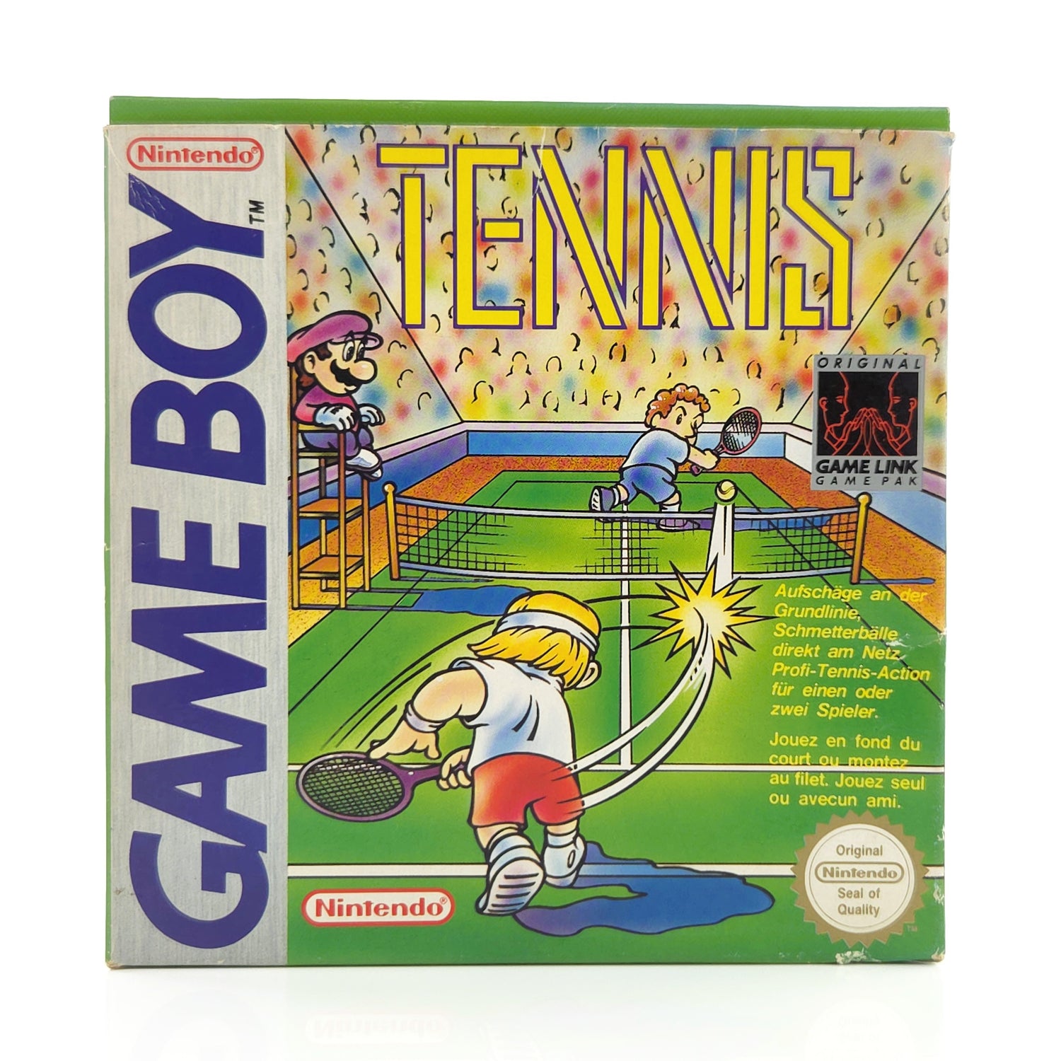 Nintendo Game Boy Classic Spiel : Tennis - Gameboy Modul Anleitung OVP PAL