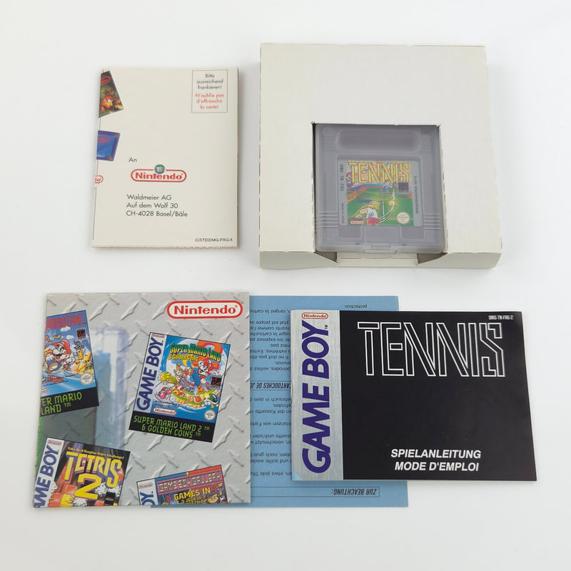 Nintendo Game Boy Classic Spiel : Tennis - Gameboy Modul Anleitung OVP PAL