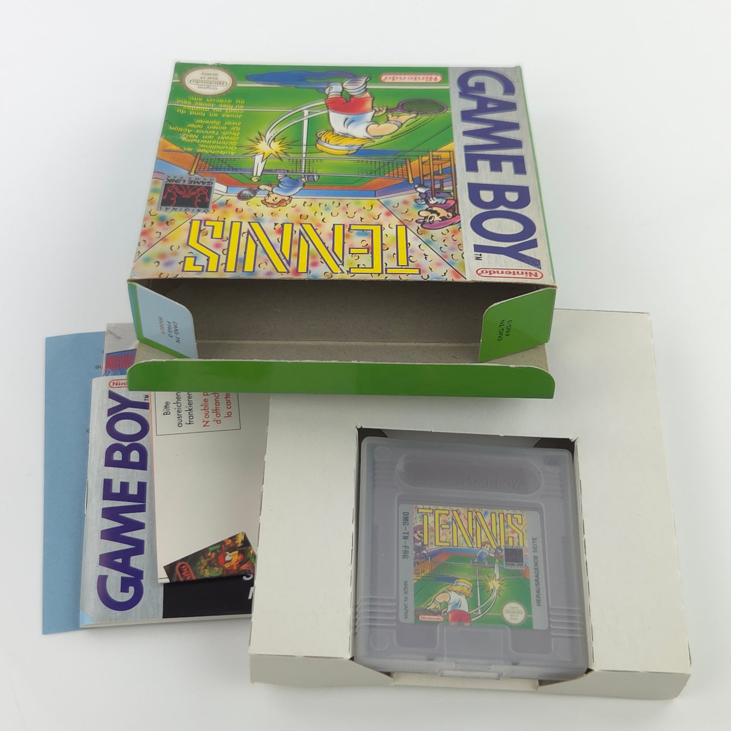 Nintendo Game Boy Classic Spiel : Tennis - Gameboy Modul Anleitung OVP PAL
