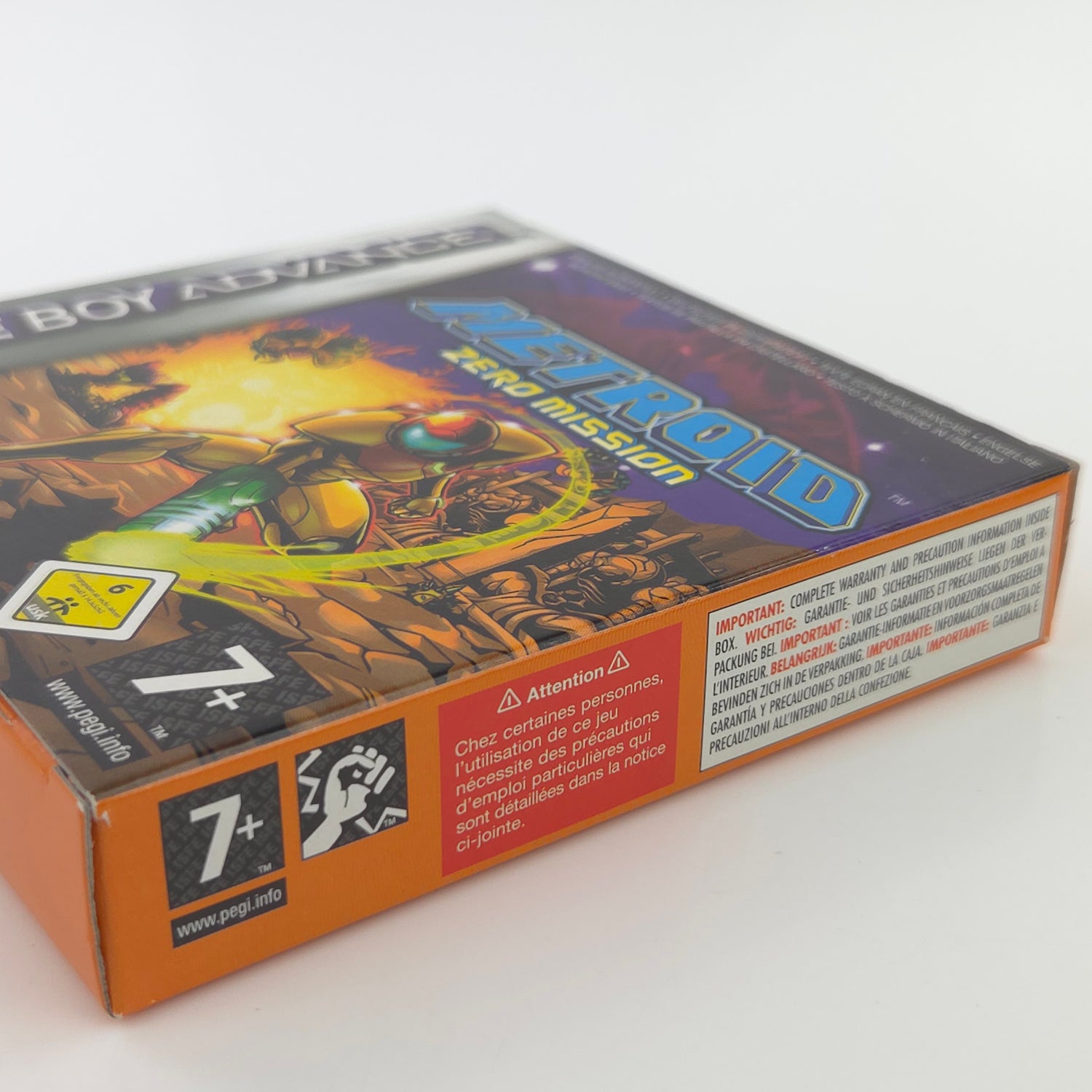 Nintendo Game Boy Advance Spiel : Metroid Zero Mission - GBA OVP PAL